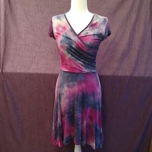 Fun and Flirty Tie Dyed Dress